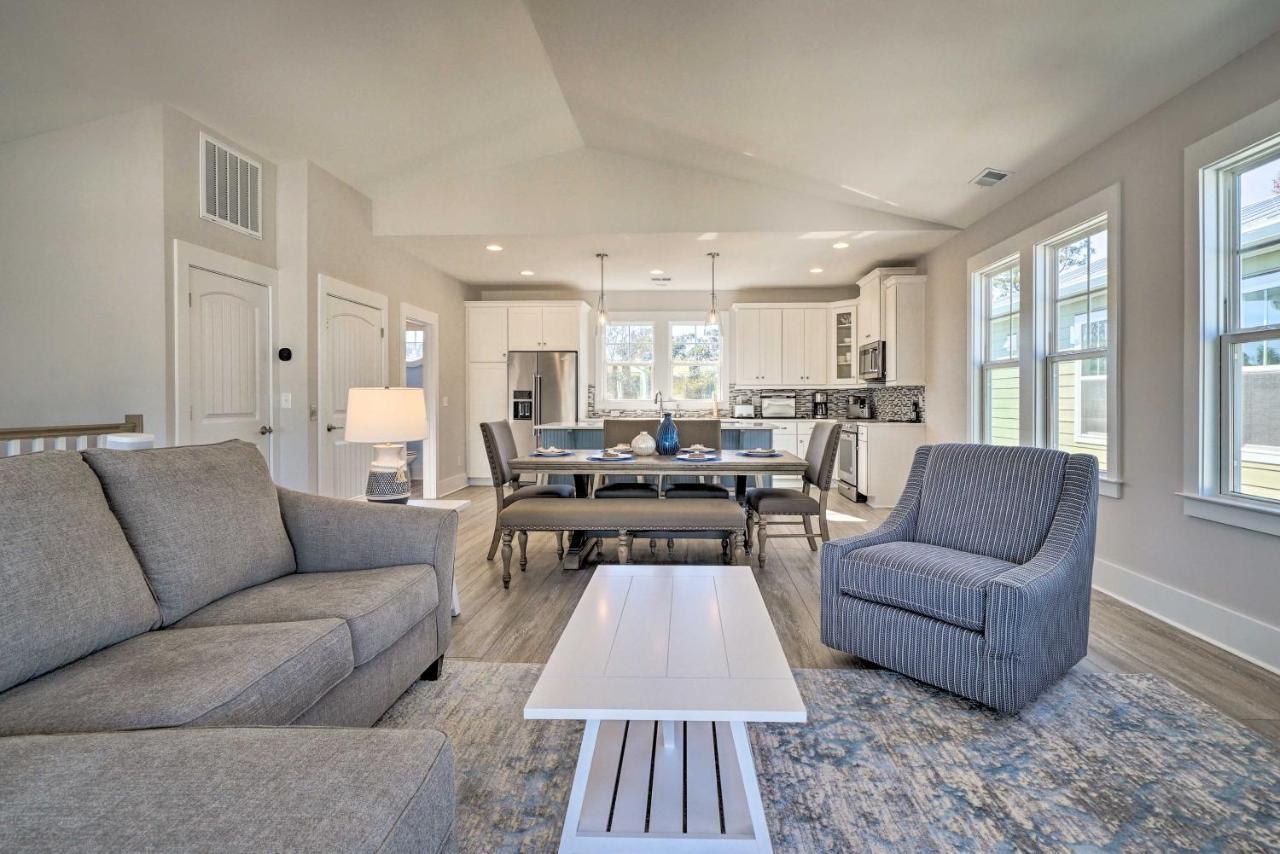 Kure Beach Townhome Short Walk To The Beach! ภายนอก รูปภาพ