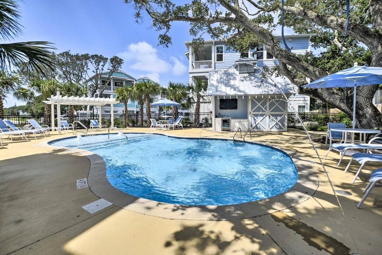 Kure Beach Townhome Short Walk To The Beach! ภายนอก รูปภาพ